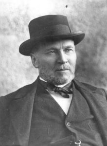 Christen Nicolaisen – en af hovedmændene bag turismeudviklingen i 1880’erne. Foto: Historisk Arkiv Dragør.