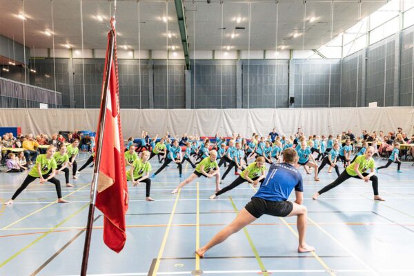 Opvisningen af årets højdepunkt for ALG-gymnasterne. Foto: TorbenStender.