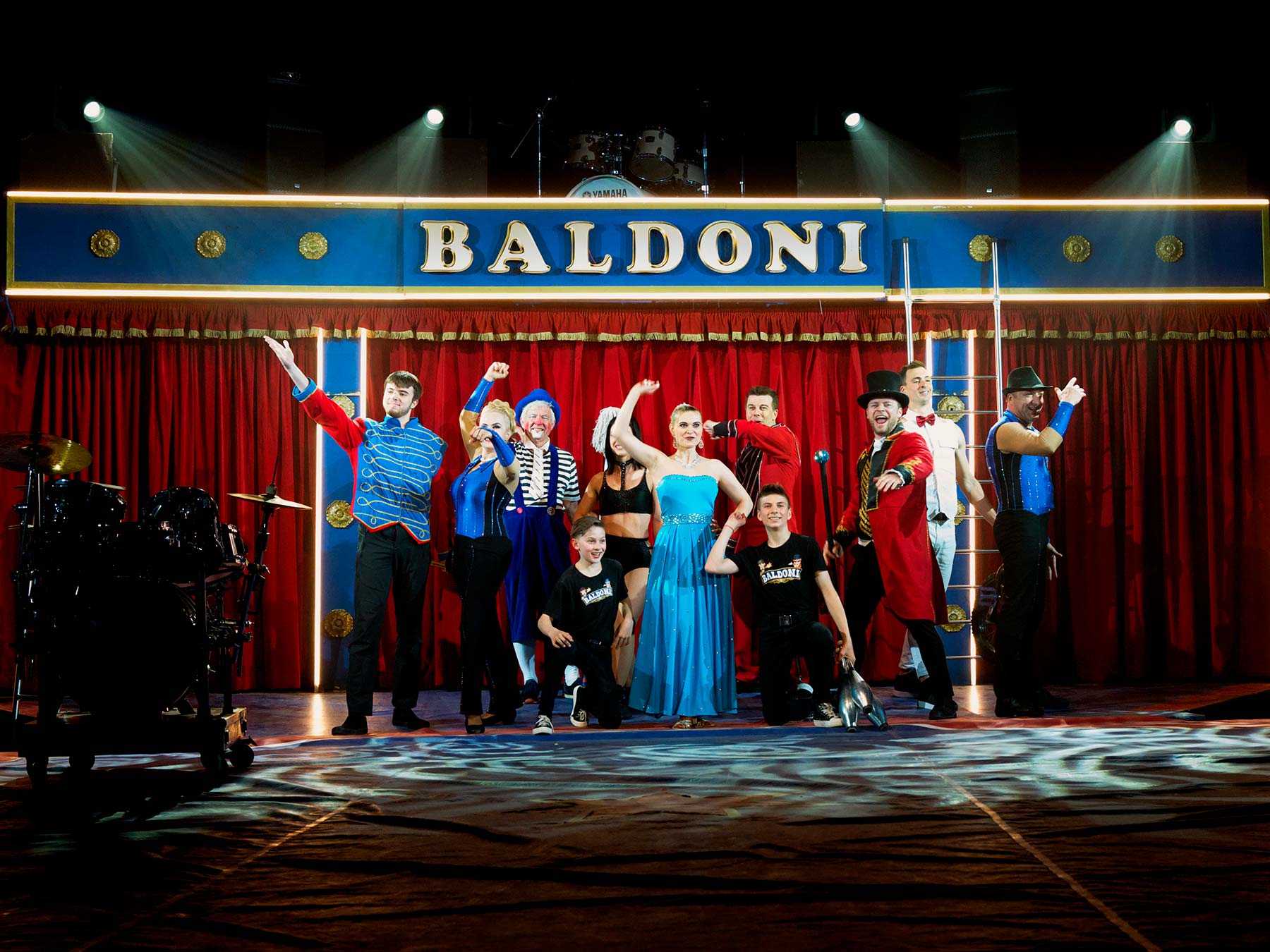 Cirkus Baldoni gæstede i søndags Dragør, hvor de gav en forrygende forestilling. Foto: TorbenStender.