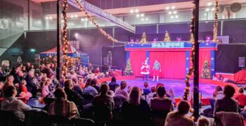 Hollænderhallen danner ramme for Cirkus Baldonis juleshow.