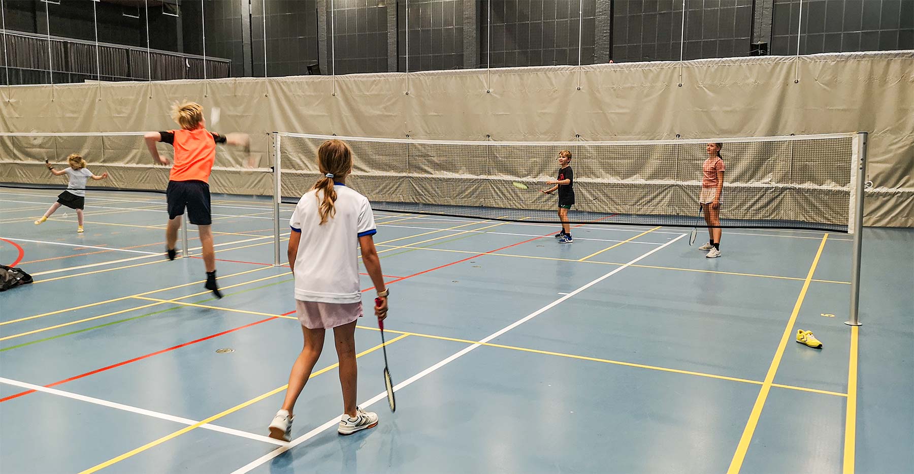 Som mange andre sportsklubben kæmper Dragør Badminton med at få især ungdommen tilbage efter coronapandemien. Foto: Rasmus Mark Pedersen.
