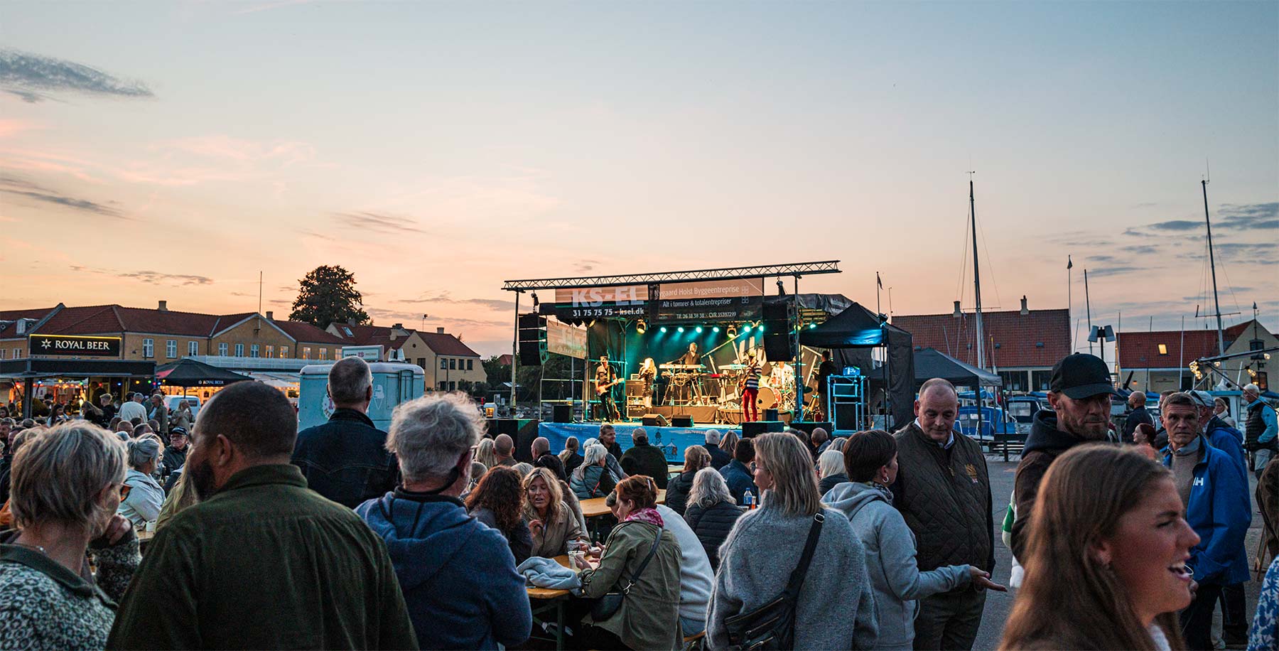 Dragør Havnefest er en af de begivenheder Kultur- og Eventpuljen gav støtte i 2023. Arkivfoto: TorbenStender.