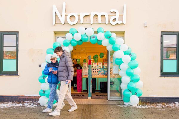 Normal-butikken på Neels Torv slog dørene op torsdag den 18. januar. Arkivfoto: TorbenStender.