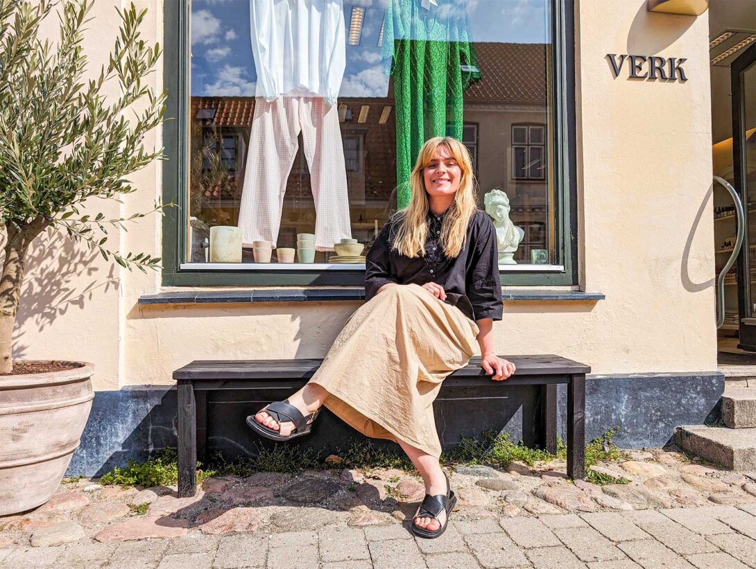 Mille Emilie Vilmars kærlighed til håndværk er blevet startskuddet til butikken Verk. Foto: Rasmus Mark Pedersen.