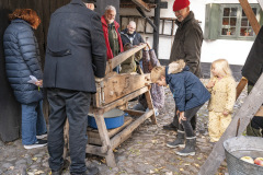 På Amagermuseet mostes årets æblehøst i efterårsferien. Arkivfoto: TorbenStender.