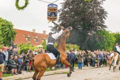 Kampen mod tønden varer godt en halv time. Foto: TorbenStender