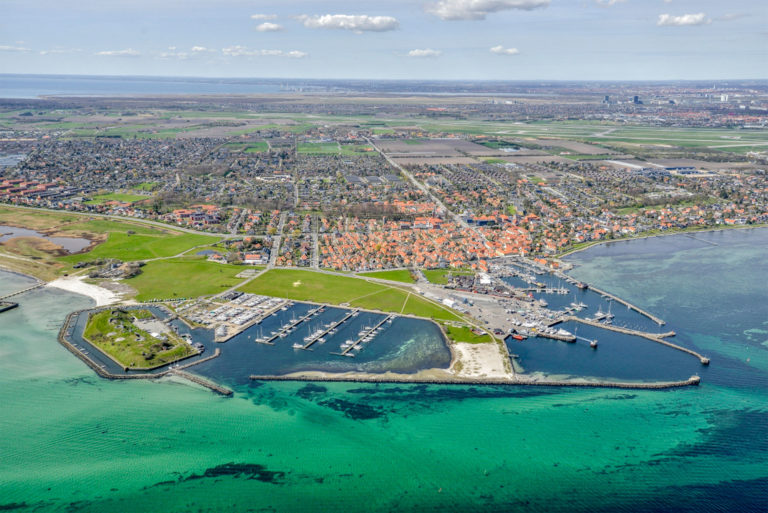 Dragør fra oven. Foto: Dragør Luftfoto ApS/Kjeld Madsen.