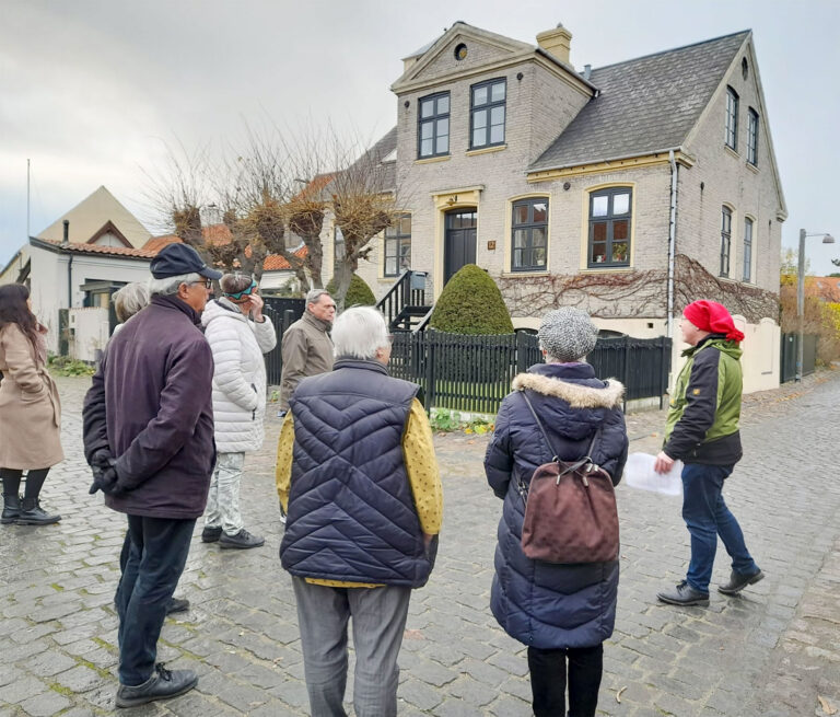 »Farfars hus« fra DR’s julekalender Tidsrejsen. Arkivfoto: Historisk Arkiv Drag­ør.