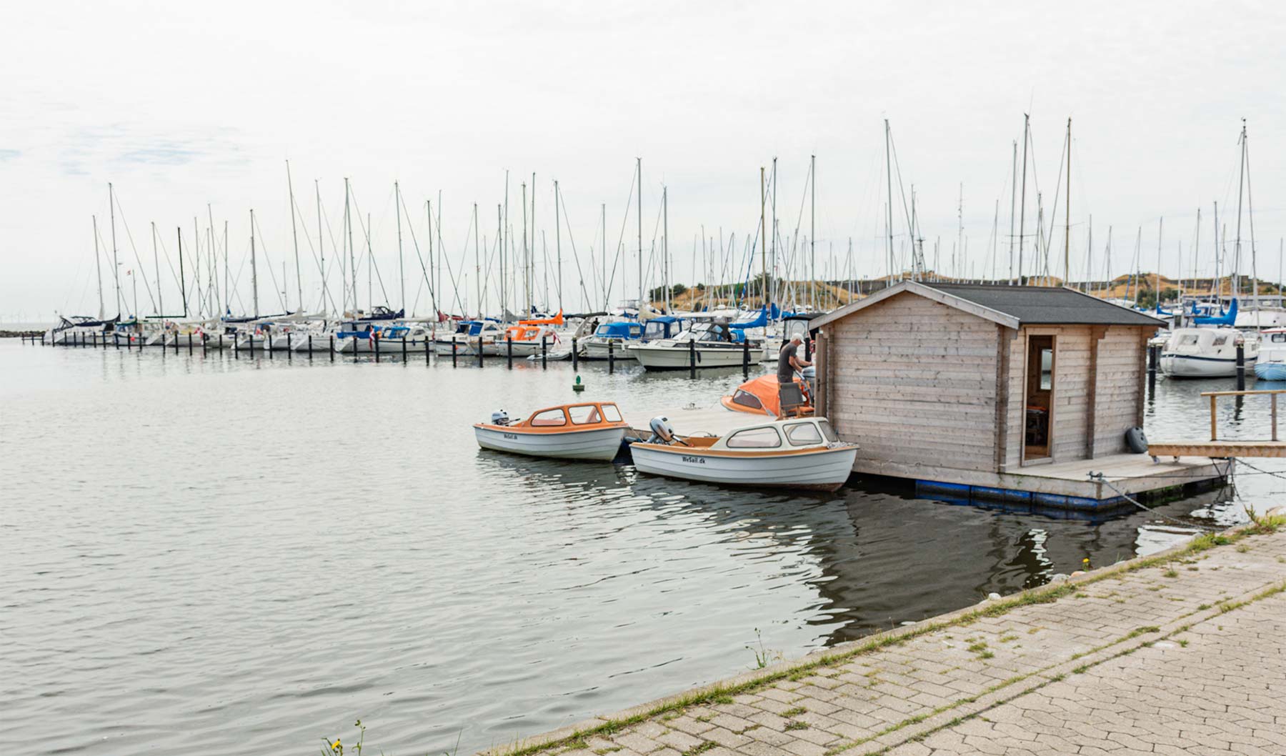 I næste sæson skal der findes ny plads til bådudlejningen. Foto: Hans Jacob Sørensen.