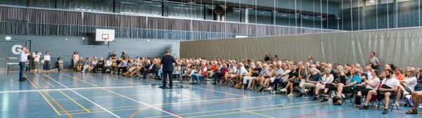 Der er stor interesse for kommunens borgermøde om kystsikring. Foto: Hans Jacob Sørensen.