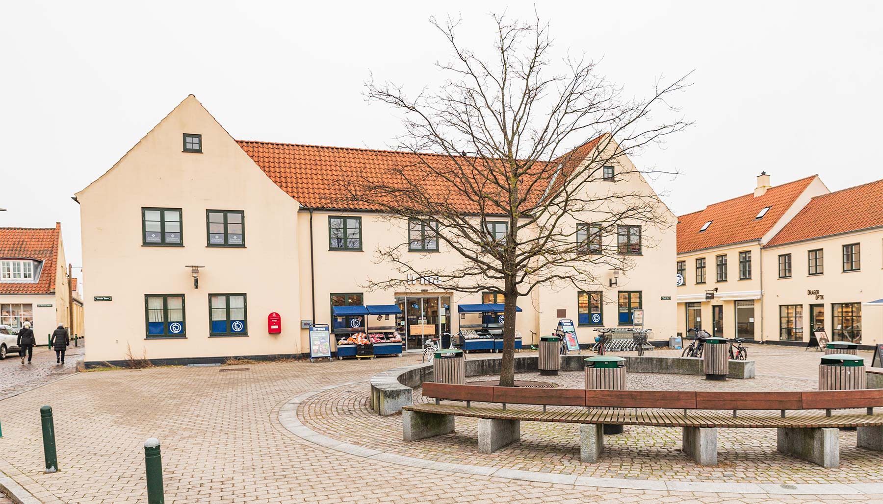 Dragør Kommune er i dialog med COOP om den fremtidige anvendelse af bygningen på Neels Torv. Arkivfoto: HAS.