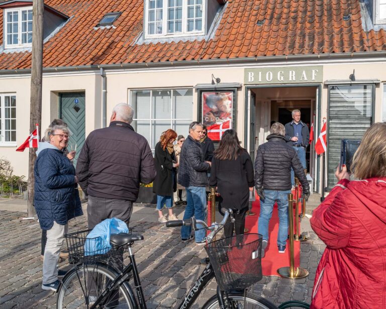 Den røde løber er rullet ud for de – foreløbig – sidste gæster i Drag­ør Bio. Arkivfoto: TorbenStender.