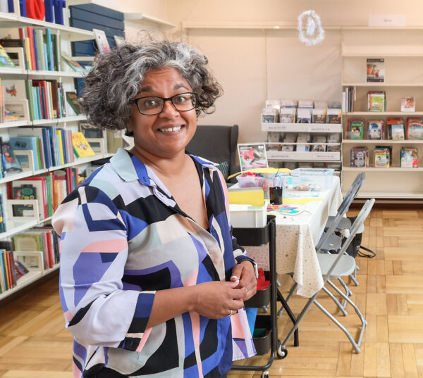 Biblioteksleder Pauline Priti Raff. Foto: Rasmus Mark Petersen.