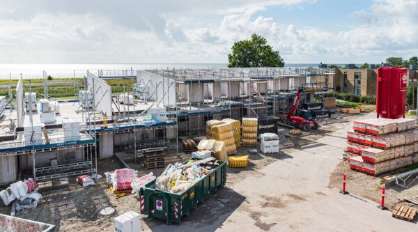 Byggeriet på Vierdiget er det seneste store boligbyggeri i Dragør Kommune. Arkivfoto: Thomas Mose.