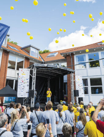 2019-udgaven af Stafet For Livet blev afholdt på Dragør Skole. Arkivfoto: TorbenStender.