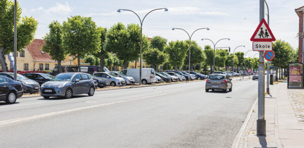 Det er nu blevet besluttet, at der skal etableres cykelbaner på Vestgrønningen. Arkivfoto: Thomas Mose.