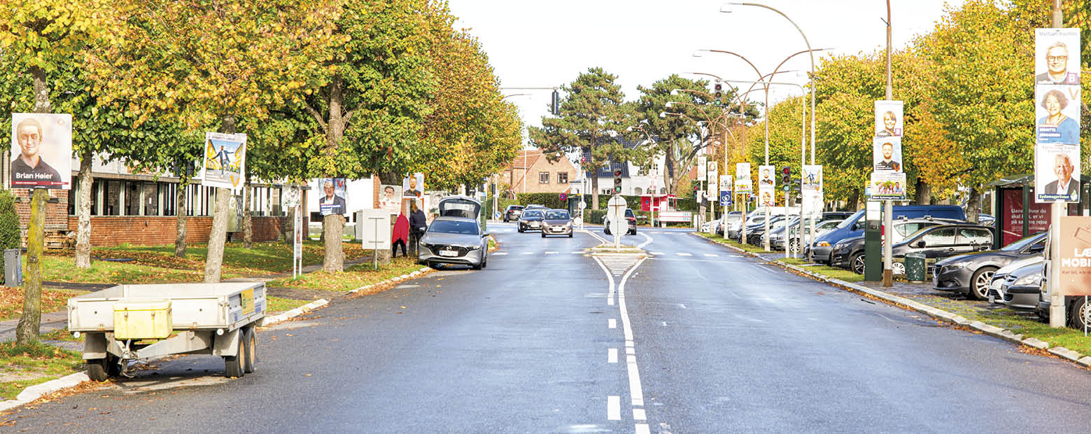 Sydamagerlisten foreslår indgåelse af aftale om ikke at ophænge valgplakater ved næste kommunalvalg. Arkivfoto: TorbenStender.