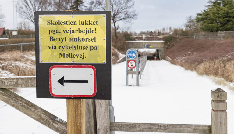 Tunnelen under Hartkornsvej ved Harevænget, der har været under renovering siden oktober, er et af de steder, hvor afvandingen er blevet forbedret. Arkivfoto: Thomas Mose.