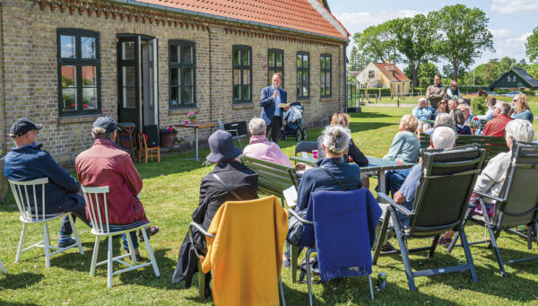 Radikale Venstre afholder grundlovsmøde i haven på Langhøigaard Foto: TorbenStender.