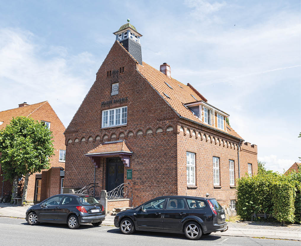 Bygningen på Stationsvej, hvor de frivillige fra lokalarkivet høre til. Arkivfoto: Thomas Mose.