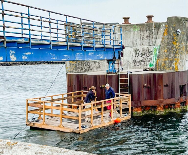 Muslingerepublikkens nye flåde har fået midlertidig plads i Dragør Havn. Foto: Muslingerepublikken Dragør.