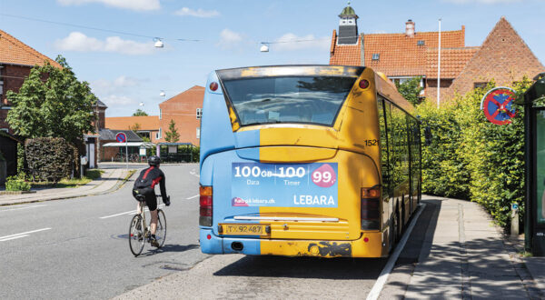 Busserne der betjener linje 250S er slidte. Arkivfoto: Thomas Mose.