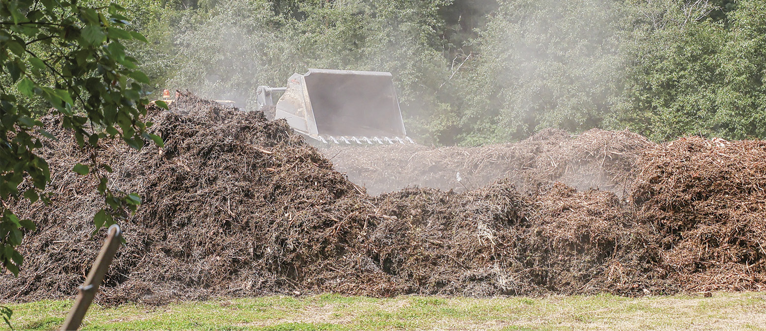 Torsdag den 8. august kunne der konstateres varmeudvikling i bunkerne. Foto: Jan Wartacz.