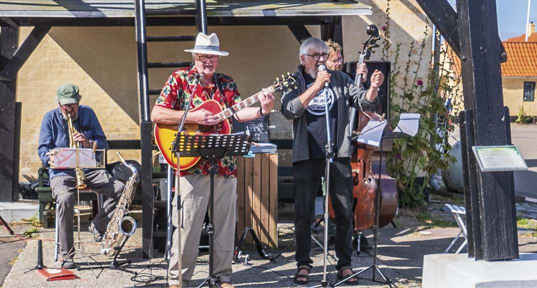 Der bliver også budt på musikalsk underholdning. Foto: TorbenStender.