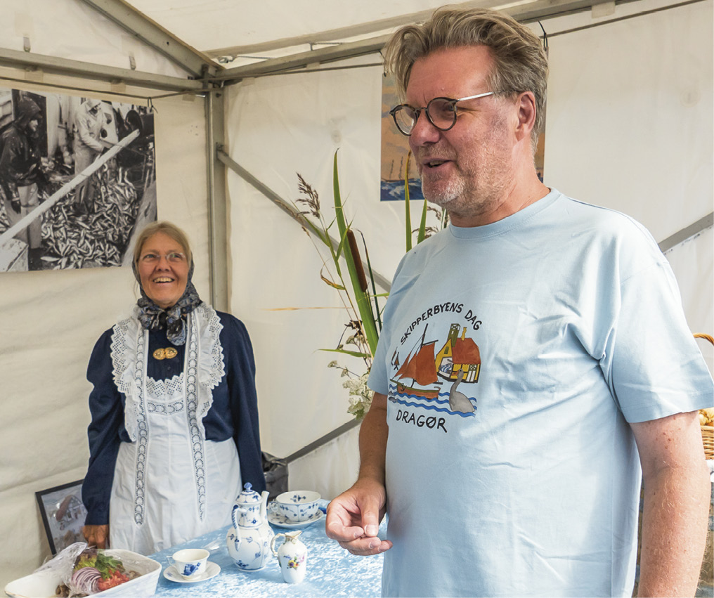 Thomas Maltesen er en af tovholderne på Skipperbyens Dag. Foto: TorbenStender.