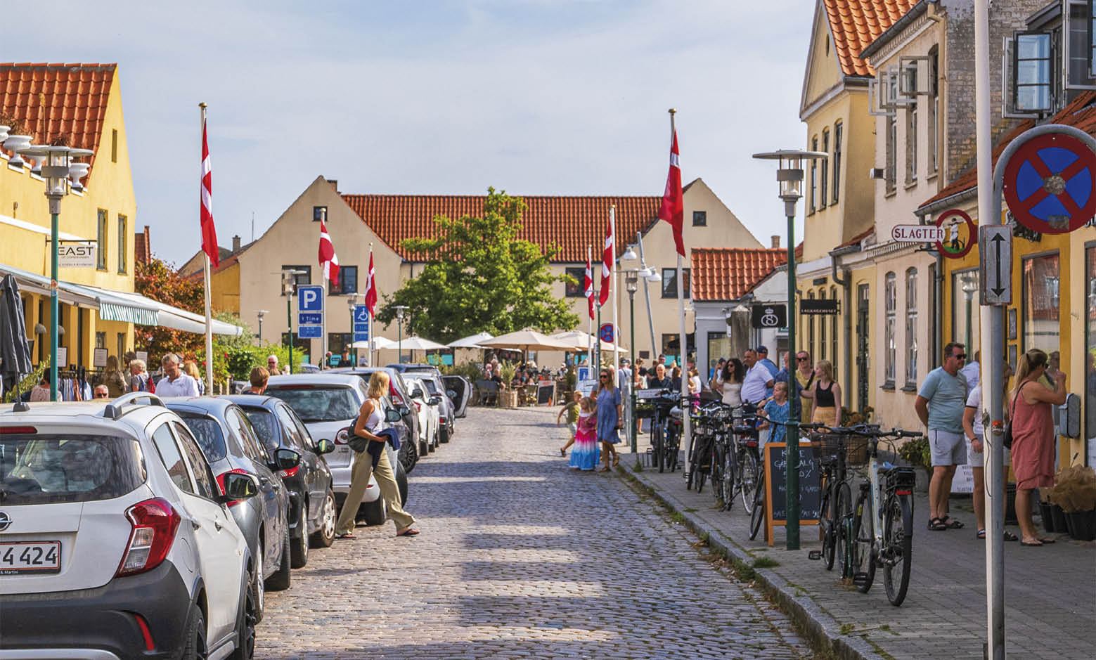 Dragør Gadelaugs torvedag lørdag den 7. september afvikles i smukt solskin og sensommervarme. Foto: TorbenStender.