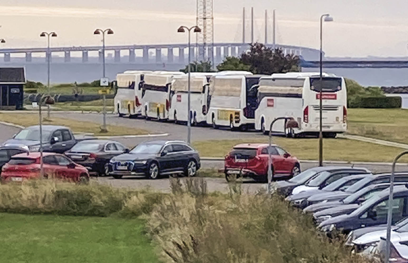 Turistbusser parkerer hele døgnet på Færgevej.