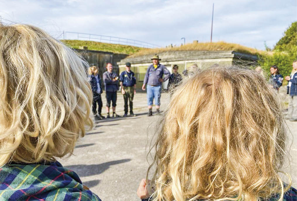 Oprykningsceremonien er baseret på traditioner, der går helt tilbage til spejderbevægelsens grundlæggelse. Foto: Lisbeth Jansen.