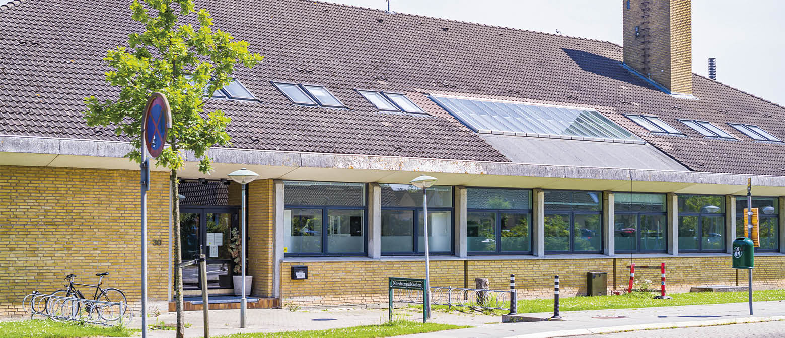 Nordstrandskolen er blandt de tre skoler i kommunen, der har opnået flotte eksamensresultater. Foto: TorbenStender.