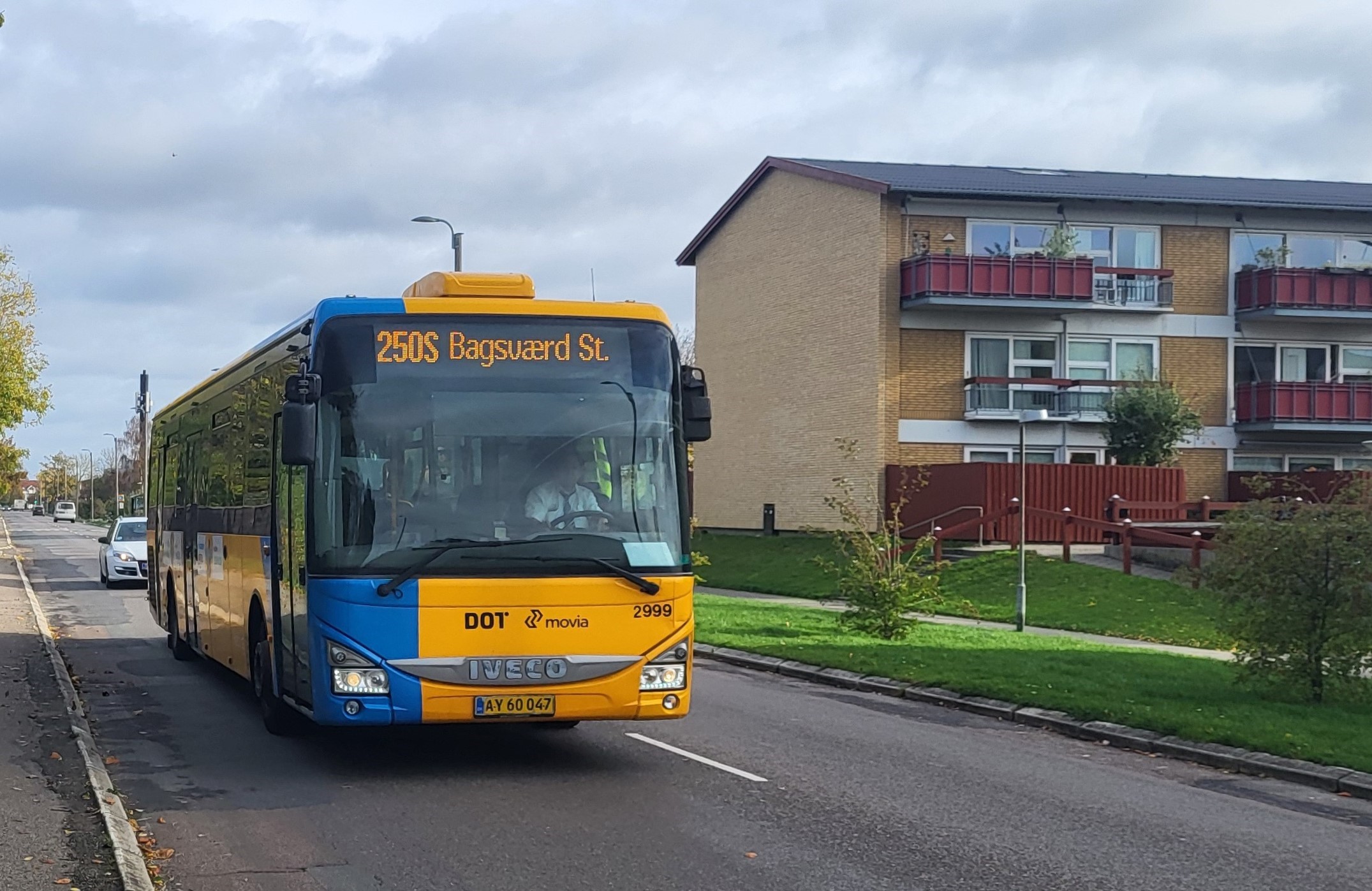 Bus 250S på Krudttårnsvej