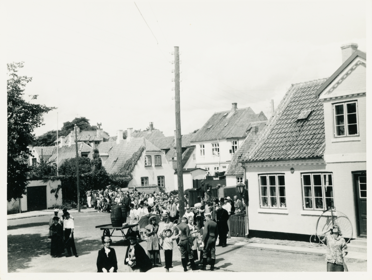 Frøken Nitouche blev også optaget i Dragør.
Fotograf: Poul Brygger/Historisk Arkiv Dragør