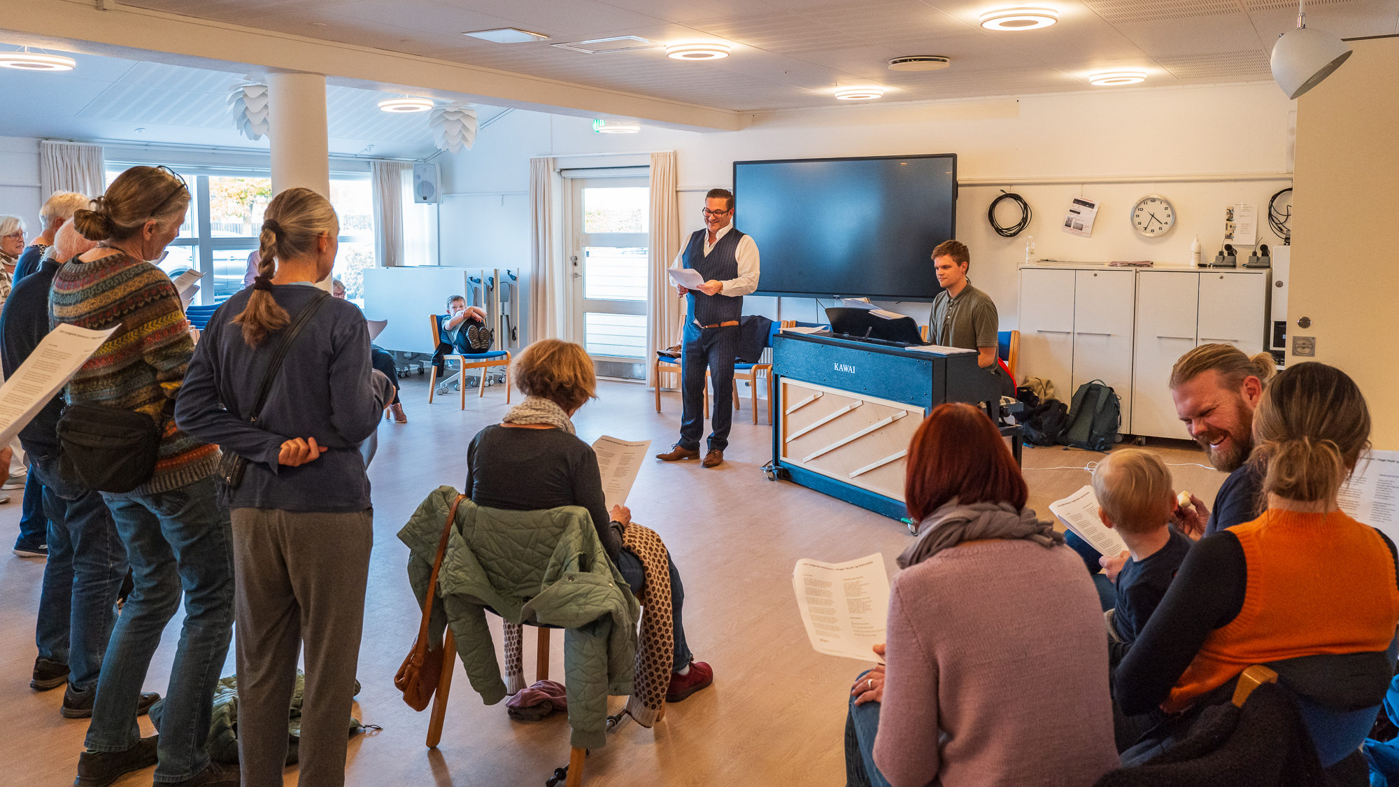 Den syngende kommune, oktober 2024. Foto: Torben Stender.