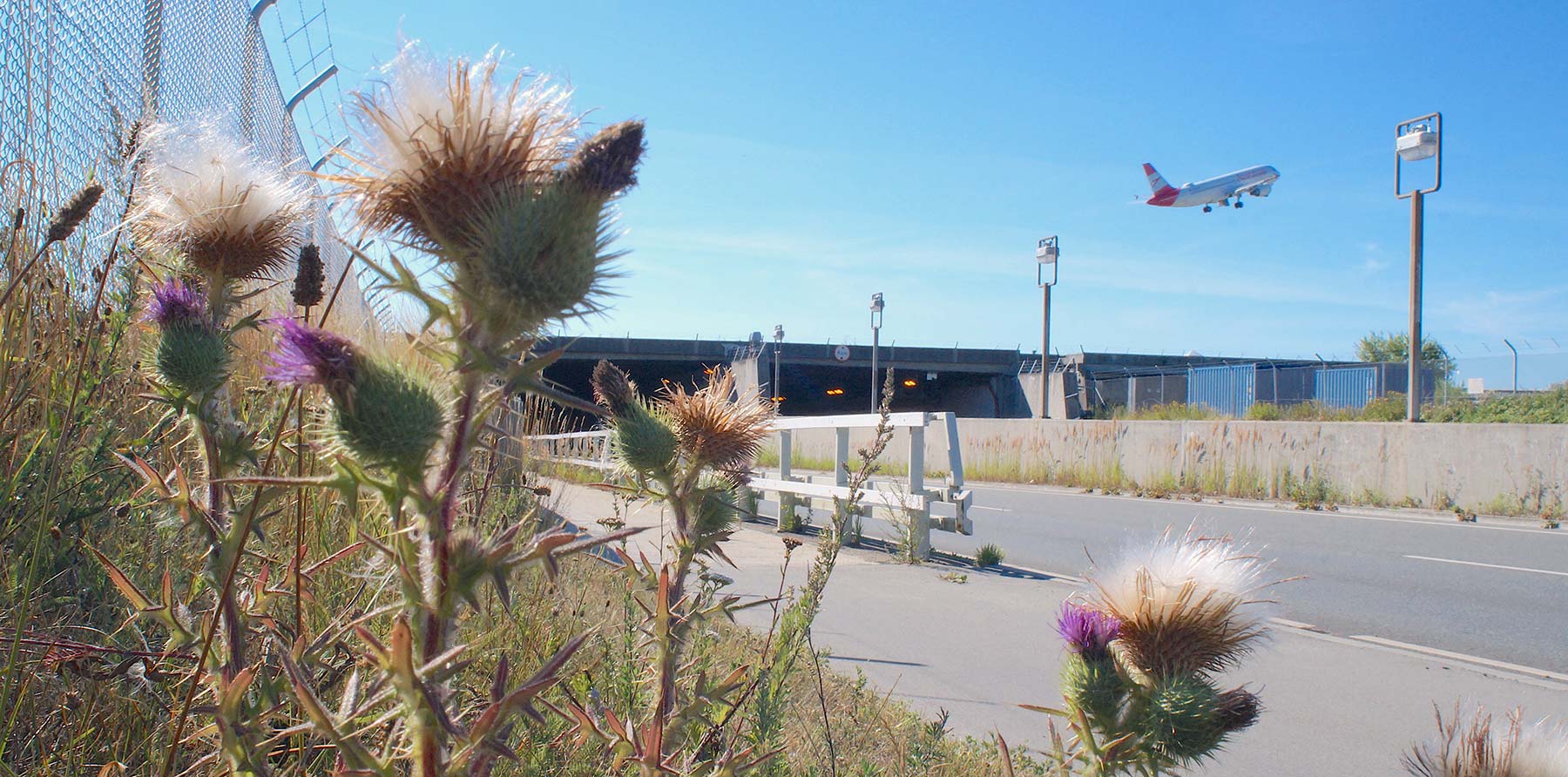 Lufthavnstunnellen mellem Dragør og Tårnby. Foto: Kenneth Olsen.