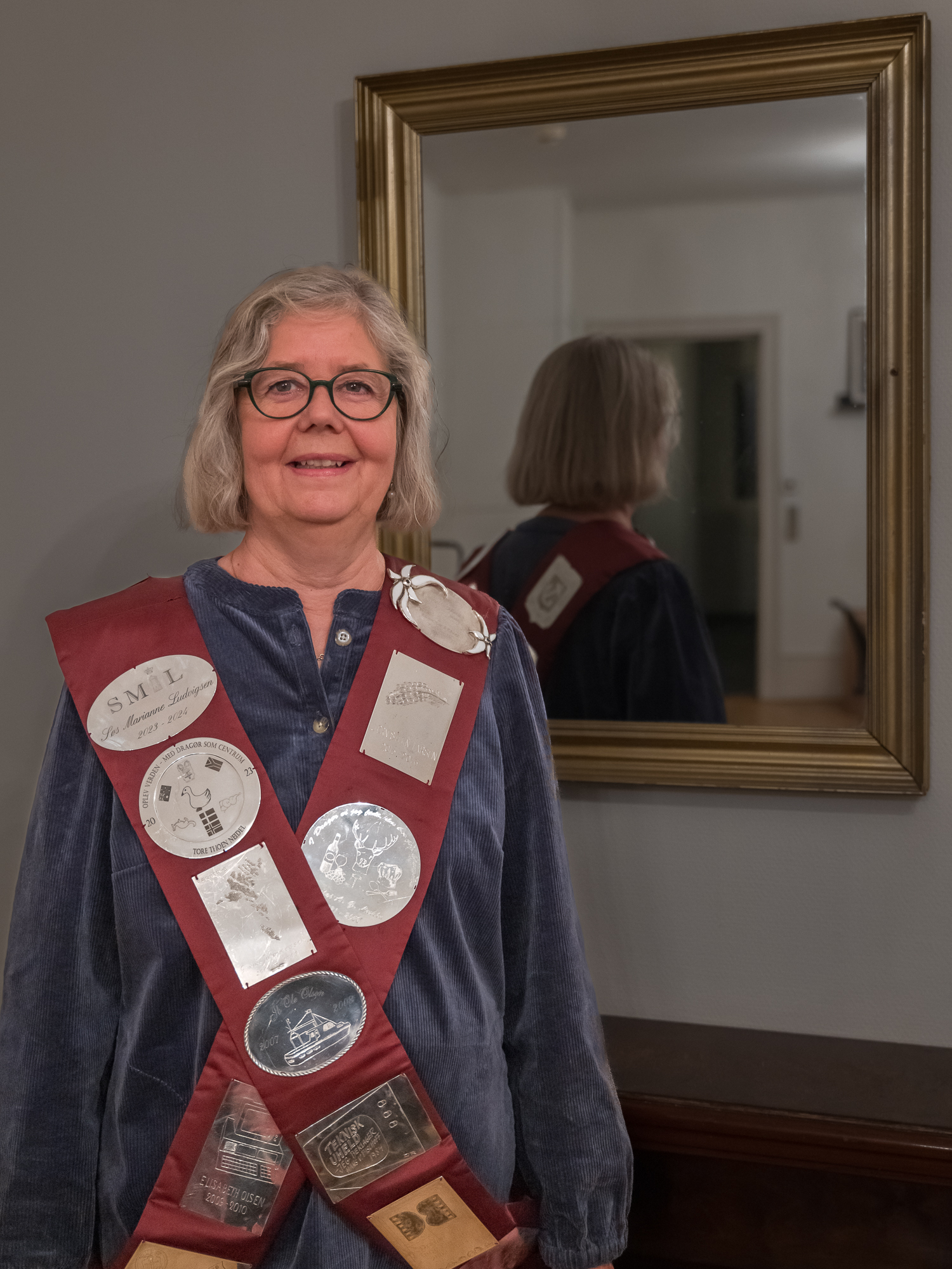 Helle Barth blev i begyndelsen af oktober kåret til fuglemajestæt. Foto: TorbenStender.